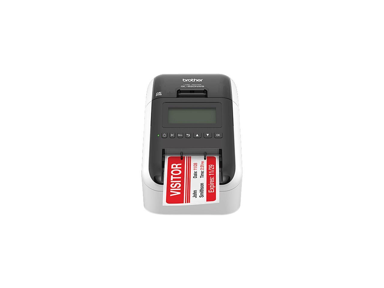 Brother Label Printer Black/White Plastic QL-820NWB